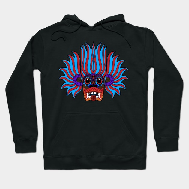 Sri Lanka Devil Mask (Yaka Mask) i Hoodie by EYECHO